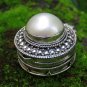 Sterling Silver and Mabes Pearl Locket Pendant LP-257