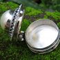 Sterling Silver and Mabes Pearl Locket Pendant LP-257