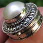 Sterling Silver and Mabes Pearl Locket Pendant LP-257