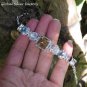 Silver and Mixed Gemstone Bracelet SBB-491