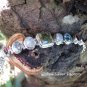 Silver and Mixed Gemstone Bracelet SBB-491