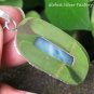 Filigree Silver and Larimar Pendant SP-851