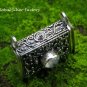 Rainbow Moonstone Balinese Prayer Locket Pendant LP-248-KT