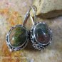 Sterling Silver Unakite Earrings ER-832-NY