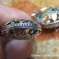 Sterling Silver Filigree Hoop Earrings SE-262-KA