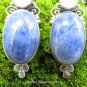 Sterling Silver Sodalite & Pearl Dangle Earrings ER-845