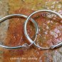 26mm Sterling Silver Hoop Earrings SE-273-KA