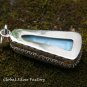 Larimar Gemstone and Sterling Silver Pendant SP-859