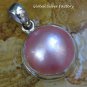 Sterling Silver Pink Mabes Pearl Pendant SP-808-KT