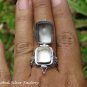 Choose Size 6/7/8/9/10 Handcrafted Citrine Poison Locket Ring LR-747-NY