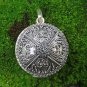 Bali Filigree Silver Locket Keepsake Pendant LP-259