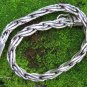 Sterling Silver Woven Design Bracelet MJ-136