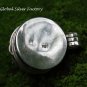 Round Amethyst Locket Keepsake Pendant LP-249