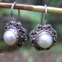 Sterling Silver and Pearl Earrings ER-876