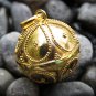 18k Gold Plated 22mm Chime Ball Pendant GBP-108