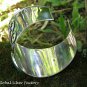 Handcrafted Sterling Silver and Chrysocolla Bangle SBB-487