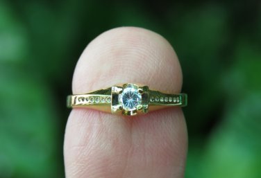 18k Gold Plated Skull and Dragon Ring GPR-146