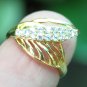 18k Gold and Zirconia Women's Ring GPR-150