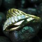 18k Gold and Zirconia Women's Ring GPR-150