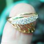 18k Gold and Zirconia Women's Ring GPR-150