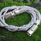 925 Silver Twisted Chain Style Bracelet MJ-139