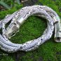 925 Silver Twisted Chain Style Bracelet MJ-139