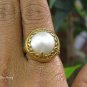18k Gold Plated Mabes Pearl Ring GPR-163