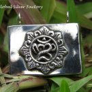 Om Design Sterling Silver Prayer Locket Pendant LP-246-KA