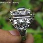 Handcrafted Blue Topaz Poison Locket Ring LR-748-NY