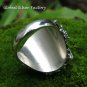Handcrafted Blue Topaz Poison Locket Ring LR-748-NY