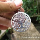 Sterling Silver Tree of Life Inspired Pendant SSP-161-KA