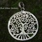 Sterling Silver Tree of Life Inspired Pendant SSP-161-KA