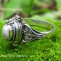 Ocean Jasper Poison Locket Ring LR-750-KT