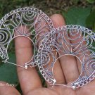 Sterling Silver Filigree Design Earrings SE-287