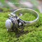 Ocean Jasper Poison Locket Ring LR-757