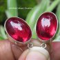 Genuine Ruby Gemstone Earrings ER-849