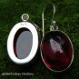 Genuine Ruby Gemstone Earrings ER-849