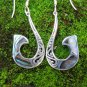 Sterling Silver and Paua Shell Earrings ER-873