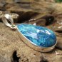 925 Silver Chrysocolla Teardrop Pendant SP-915-DG