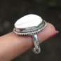 925 Silver Cowrie Shell Ring RI-744-DG