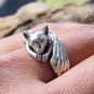 Sterling Silver Ring//Bat Ring//Animal Ring//Clasic Ring SR-262-DG