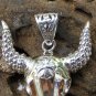 Silver Buffalo Skull Head Pendant//Bull Head//Animal Head Pendant//Men's Jewelry SSP-171-KA