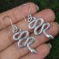 Sterling Silver Earrings//Snake//Gothic//Animal // Dangle Earrings SE-319-KA