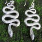 Sterling Silver Earrings//Snake//Gothic//Animal // Dangle Earrings SE-319-KA