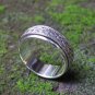 925 Silver Worry Ring//Spinner Ring//Unisex//Men's Ring SR-264-KA