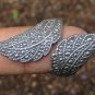 Stunning 925 Silver Bali Ring//Leaf Design//Overlap Ring//Adjustable Size SR-257-IKP