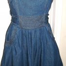 VINTAGE DENIM DRESS SIZE 9/10