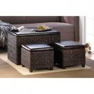 Storage Chests and Ottomans set