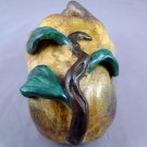 Buddha's Hand Fruit Enameled Ceramic Altar Temple Art Pottery Circa early 1900's