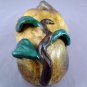 Buddha's Hand Fruit Enameled Ceramic Altar Temple Art Pottery Circa early 1900's